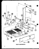 Part Location Diagram of B5766401 Whirlpool PLUG BUTTON