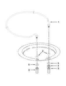 Heater Parts Diagram and Parts List for JDB8200AWP0  Jenn-Air Dishwasher