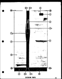 Page 1 Diagram and Parts List for SRI22D  Amana Refrigerator