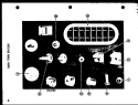 INTERIOR SMALL PARTS Diagram and Parts List for SRI22D  Amana Refrigerator