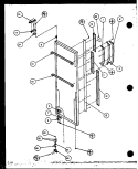 Part Location Diagram of D7837403 Whirlpool SUPPORT HANDLE