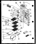 Part Location Diagram of D7771302 Whirlpool HARNESS OUTER LINER