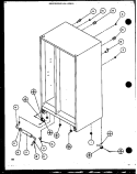 DRAIN Diagram and Parts List for SC25J P1116201W Amana Refrigerator