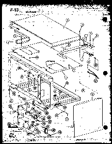 Section 3 Diagram and Parts List for RO-10A P74067-5M Amana Microwave