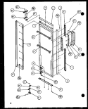 REF DOOR Diagram and Parts List for 36571 P1108506W Litton Refrigerator