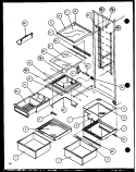 Part Location Diagram of C8913531 Whirlpool TRIM, FRONT SHELF