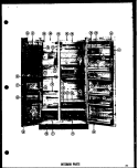 INTERIOR PARTS Diagram and Parts List for SRI22E  Amana Refrigerator