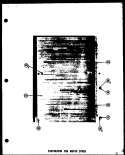 EVAP FAN MOTOR COVER Diagram and Parts List for SRI22E  Amana Refrigerator