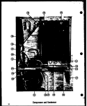 COMPRESSOR AND CONDENSER Diagram and Parts List for SRI22E  Amana Refrigerator