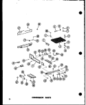 CONDENSOR PARTS Diagram and Parts List for ESR22N-G P7332045W G Amana Refrigerator