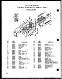 8 CUBE COMPACT ICE MAKER Diagram and Parts List for SP19B P7332046W Amana Refrigerator