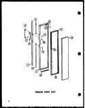 Part Location Diagram of D7121003 Whirlpool TRIM