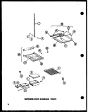 Part Location Diagram of B5724102 Whirlpool Shelf-glass a