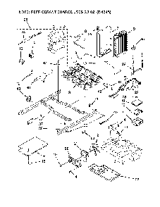 Unit Diagram and Parts List for 10658992801  Kenmore Refrigerator