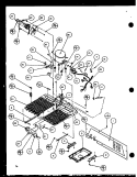 MACHINE COMPARTMENT Diagram and Parts List for SLD25JP P1116505W Amana Refrigerator