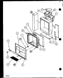 ICE AND WATER CAVITY Diagram and Parts List for SZD20ML P1120202W L Amana Refrigerator