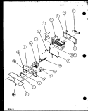 ICE MAKER Diagram and Parts List for SZD20ML P1120202W L Amana Refrigerator