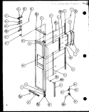 FZ DOOR Diagram and Parts List for 36518 P1121604W L Litton Refrigerator