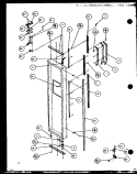 FZ DOOR Diagram and Parts List for 36791 P1152601W W Litton Refrigerator