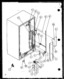 Part Location Diagram of 10268301 Whirlpool HARNESS CABINET