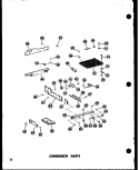 CONDENSOR PARTS Diagram and Parts List for SD19W P6034036W Amana Refrigerator