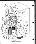 FZ FUNCTIONAL Diagram and Parts List for SLDI25G1 P7642106W Amana Refrigerator