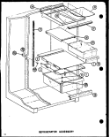 REF ACCESSORY Diagram and Parts List for 2599IW P7731404W Amana Refrigerator