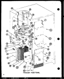 FZ FUNCTIONAL Diagram and Parts List for 2599IW P7731404W Amana Refrigerator