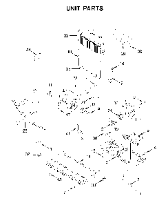 Unit parts Diagram and Parts List for MFI2570FEZ08  Maytag Refrigerator