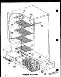Part Location Diagram of D7620003 Whirlpool ICE BIN