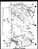 Part Location Diagram of C8823422 Whirlpool NLAFGLASS SHELF ASSEMBLY