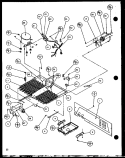 MACHINE COMPARTMENT Diagram and Parts List for SC19H P7804504W Amana Refrigerator