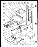 Part Location Diagram of C8913514 Whirlpool NLANTRIM, FRONT