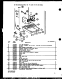 Page 11 Diagram and Parts List for SWP25H P7836037W Amana Refrigerator