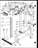 REF Diagram and Parts List for SCD19H P7804503W Amana Refrigerator