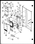 FZ EVAP AND AIR HANDLING Diagram and Parts List for SCD19H P7804503W Amana Refrigerator