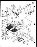 MACHINE COMPARTMENT Diagram and Parts List for SCD19H P7804503W Amana Refrigerator