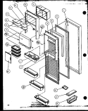 Part Location Diagram of 10162101 Whirlpool Igloo Door Glide