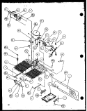 MACHINE COMPARTMENT - PAN COMP Diagram and Parts List for 36051 P1122003W W Litton Refrigerator