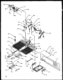 MACHINE COMPARTMENT Diagram and Parts List for SXD20NE P1162504W E Amana Refrigerator