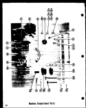 MACHINE COMPARTMENT PARTS Diagram and Parts List for T-17LD-1 T-17LD01 Amana Refrigerator