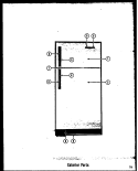 Part Location Diagram of D3952103 Whirlpool GRILLE, CAB FRONT