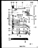 INTERIOR PARTS Diagram and Parts List for TCI-19D  Amana Refrigerator