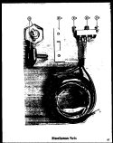 MISCELLANEOUS PARTS Diagram and Parts List for TCI-19D  Amana Refrigerator