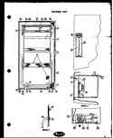 EXPLODED VIEW Diagram and Parts List for R15LA  Amana Refrigerator