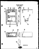 Part Location Diagram of B0571201 Whirlpool SUPPORT