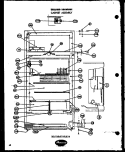 Part Location Diagram of A3066301 Whirlpool GROMMET