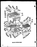 SEALED SYSTEM PARTS Diagram and Parts List for TD19F  Amana Refrigerator