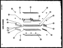 INTERIOR PARTS Diagram and Parts List for T17F-1  Amana Refrigerator