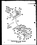 EVAP & FAN MOTORS 16 CU. FT. Diagram and Parts List for T16J P6023609W Amana Refrigerator
